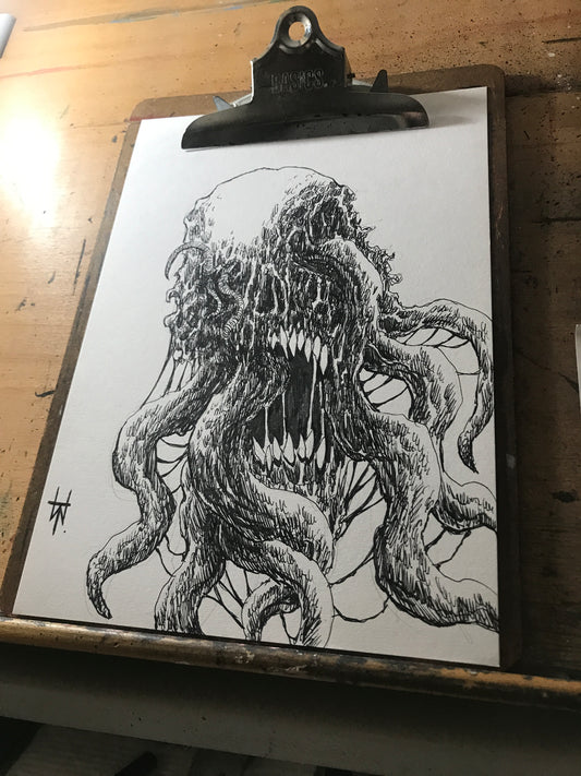 Horror Skull Licensed Artwork