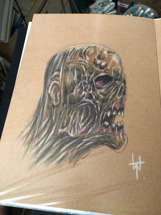 Walking Dead Whisperer Colour Artwork