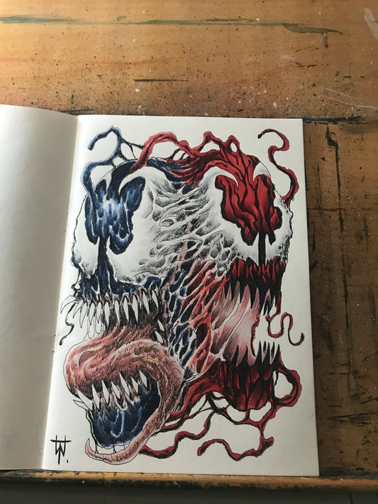 Venom Carnage Colour Artwork