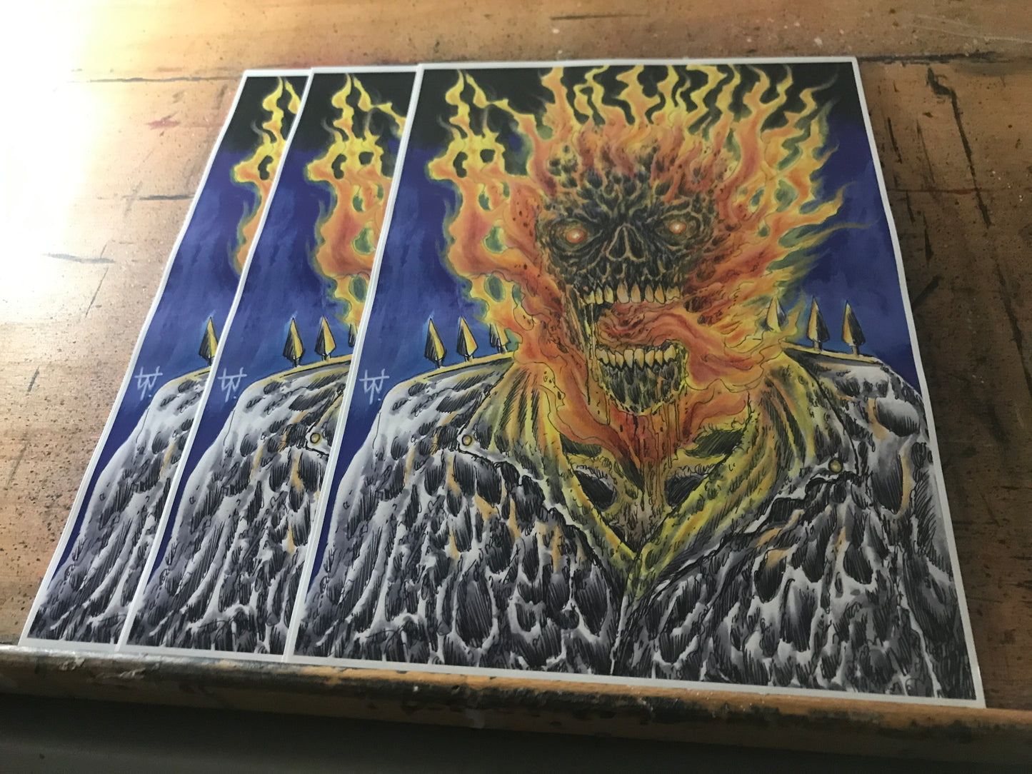Ghost Rider A4 Art Prints