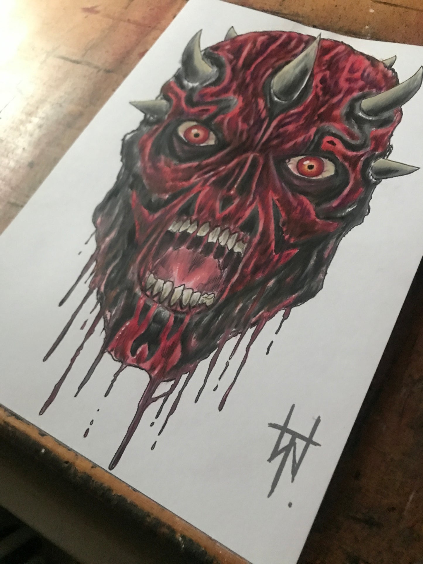 Darth Maul Original Artwork