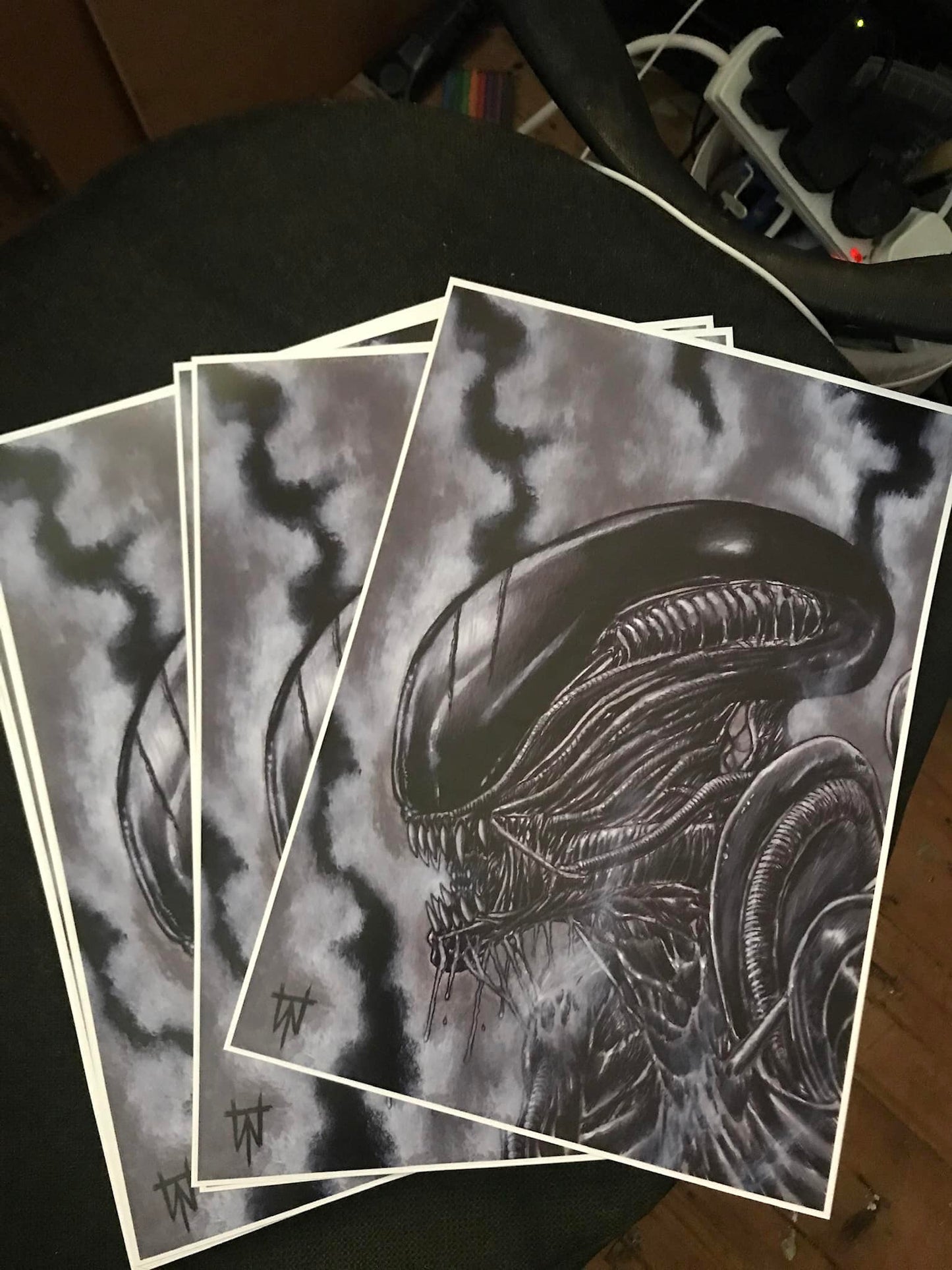 Alien A4 Art Prints